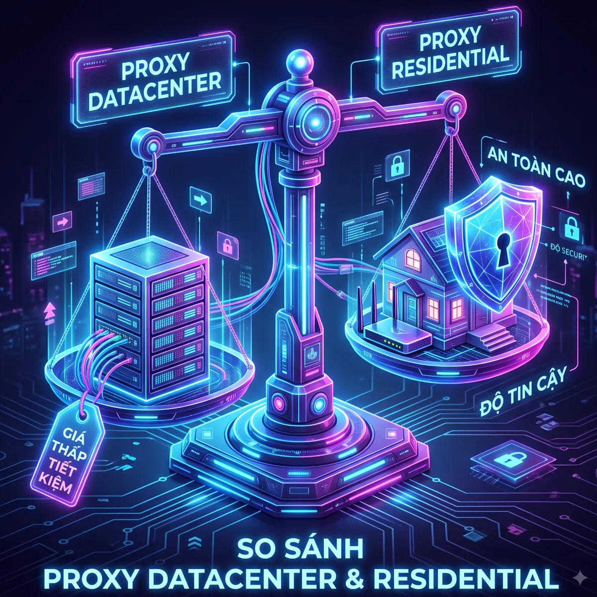 Bảng Giá Proxy Datacenter & Residential: Nên Mua Loại Nào Tối Ưu Chi Phí?