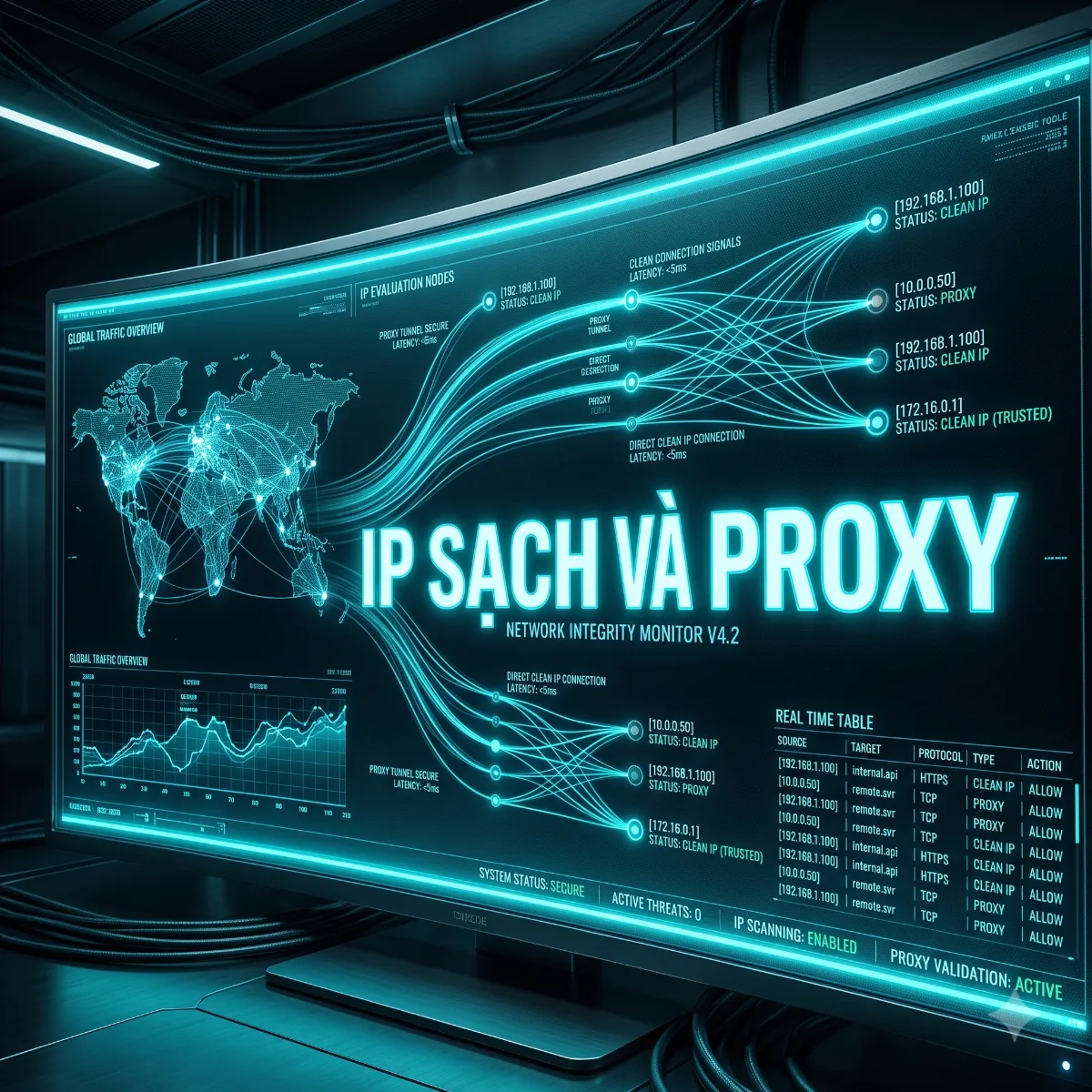 Sự Thật Về “IP Sạch”: Proxy Reputation Được Kiểm Tra Ra Sao?